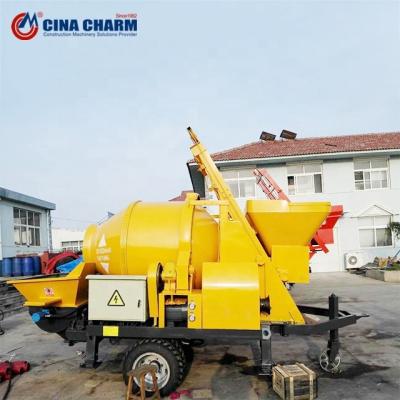 JBS30 30m3/H Small Portable Concrete Pump With Mixer