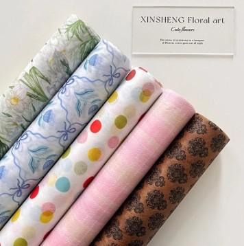 Bouquet Packing Paper Floral Art Flower Packaging Paper from the Blooming Flower Era Shipping Time 30-45 Days