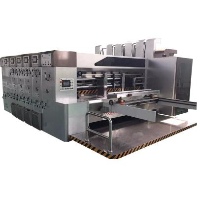 Pizza Box Flexo Printer Slot Die Cut Machine