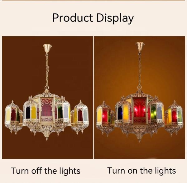 Hotel Arabian Style Copper Grove Chandelier Copper Lantern Chandelier