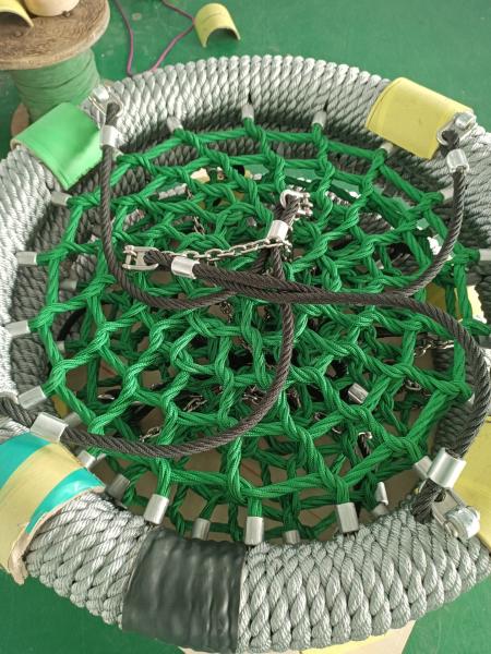 High Capacity Playground Net Swing with Weight Limit of 1000kg-1500kg