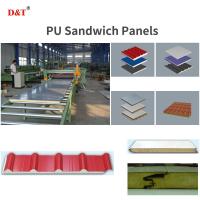 Ligne de production continue de panneaux sandwich PU/PUR/PIR