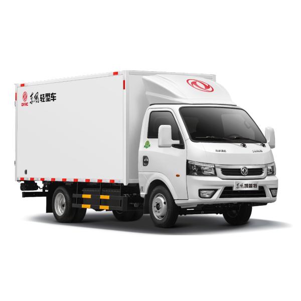 Dongfeng Electric EV Cargo Container Truck 1650kg Hydraulic Brake