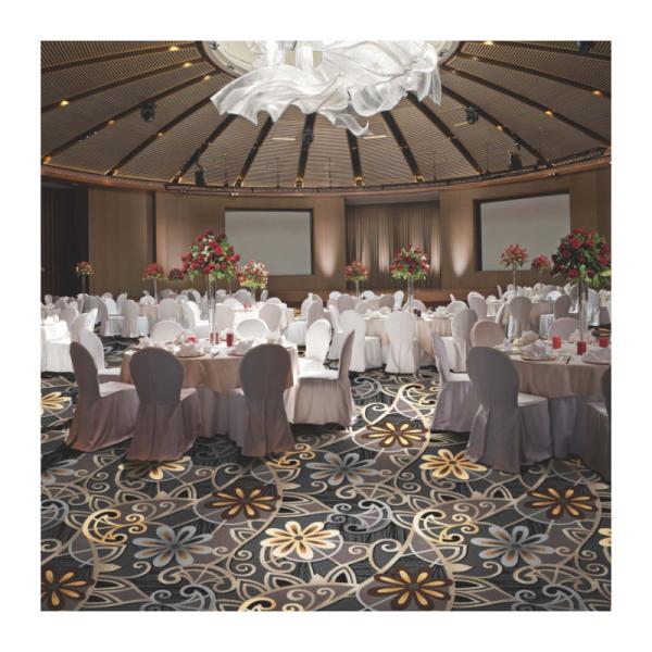 80% Wool 20% Nylon Axminster Banquet Hall Carpet for Hotel Lobby and Room