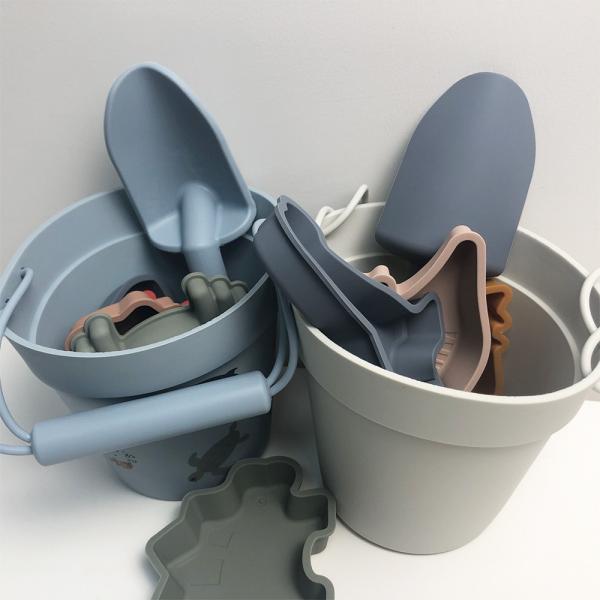 Silicone Nontoxic Children'S Instructional Toy Beach Miniature Set For Kids