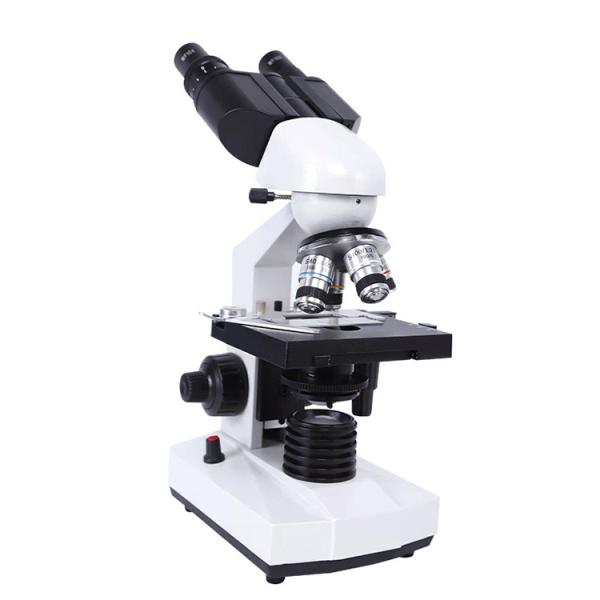Binocular Biomicroscope Hinged 40-1600X Laboratory HD Microscope for Student Education