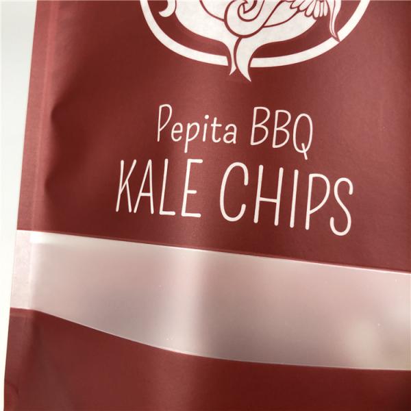 Saco de alumínio Matte Effect Plastic Laminated Stand do empacotamento de alimento acima dos malotes misturados do malote dos vegetarianos do chá para microplaquetas