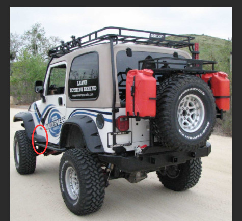 Pocket Style ABS Material Wheel Arch Fender Flares For TJ 6PS  97-96