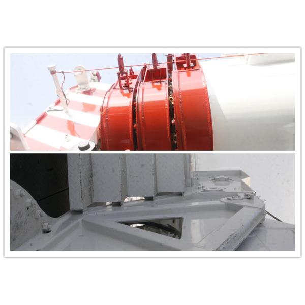 Turning Speed N 0 - 2r / Mi Truck Mounted Hydraulic Crane Elevation Of Boom -2 - 80°