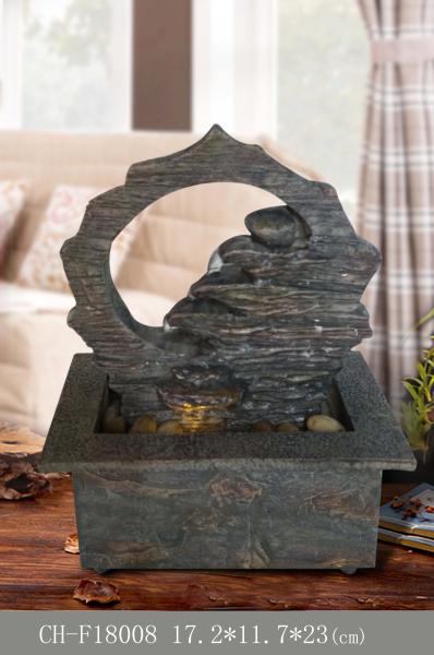 23CM European Style Tall Indoor Water Fountain