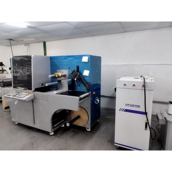 Digital Label Roll-to-Roll Finish Machine with 60 bags/min Speed and 120-450mm Bag Width for Digital Foil Stamping