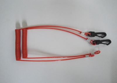 Safety Jet Ski Kill SwitchUniversal Coil Kill Cord w/Black Plastic Snap Hook Match All Major Engine Brands