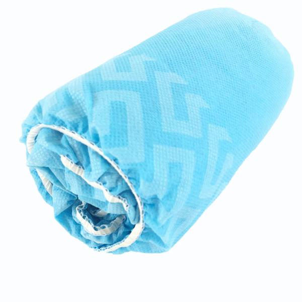 S&J Premium Shoe Covers Plastic PP PE Anti-slip Waterproof Disposable Non woven Safety Shoes Protector Cover