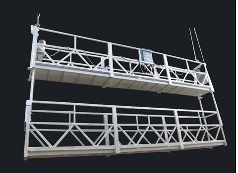 Aluminum Alloy Double Deck Suspended Rope Platform And Suspended Access Equipment