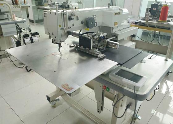 500W Flat Bed Sewing Machine , 0.1 - 12.7mm Single Needle Lockstitch Machine