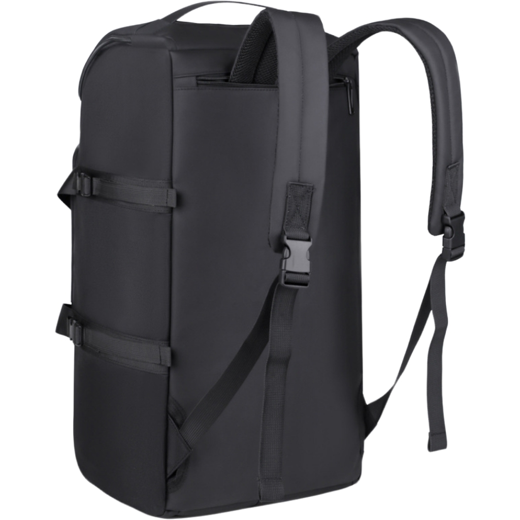 Men's Oxford Convertible Shoulder Bag to Backpack with Shoe Compartment Large Capacity Travel Gym Duffle