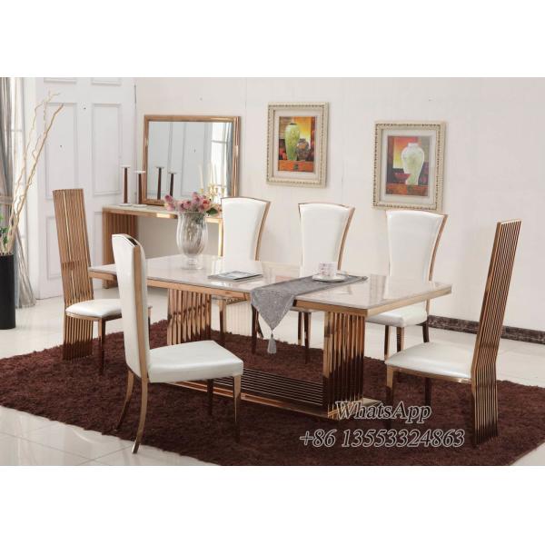 Brushed Stainless Steel Dining Chair for Wedding Party (YS-19)