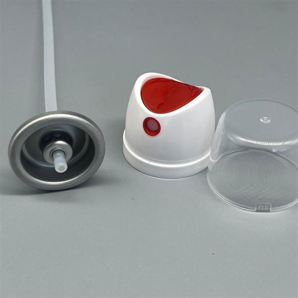 Compact Deodorant Body Spray Valve with Actuator for Travel-Sized Products with Leak-Proof Seal