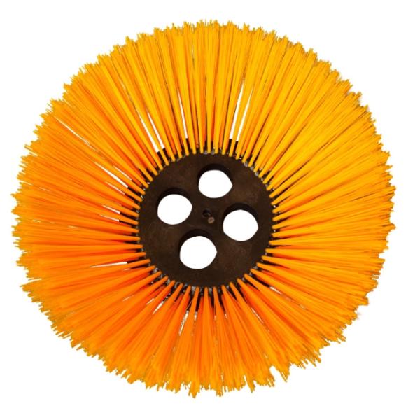 400*680mm Side Industrial Sweeping Brush , Power Sanitation Circular Street Cleaning Brushes