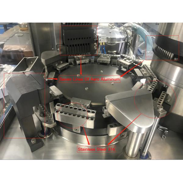Automatic Pharmacy Herbal Capsule Filling Encapsulation Machine 380V / 220V 50HZ