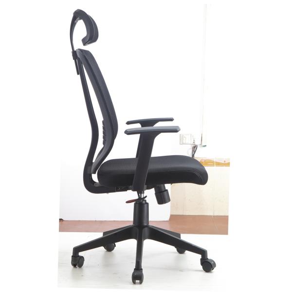 Contemporary Economical Office Chairs With Wheels Mesh Back Puncture Proof