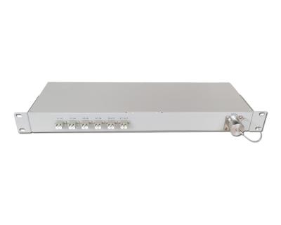 Grey MTP OFAPC Fiber Optic Patch Panel 12 Port Rack Mount IP67