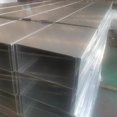 Wall Mounted Aluminium Cable Tray With Fire Resistance Protection Capability