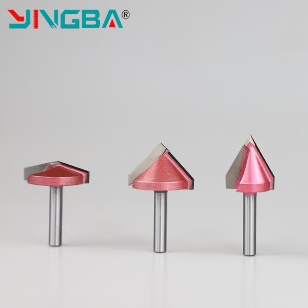 Tideway 6mm Shank CNC V Bit 60 90 120 150 Degree Carbide V Groove Router Bit for Woodworking Custom ODM & OEM Support