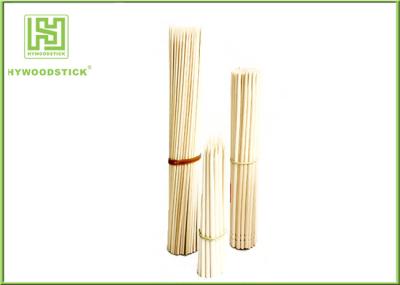 Multi - Function Wooden Kabob Skewers , Dried Round Party Cocktail Sticks
