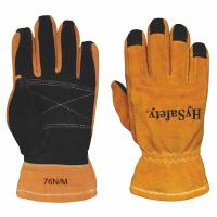 O sapador-bombeiro estrutural Gloves NFPA 1971 do Cowskin de Eversoft da resistência térmica