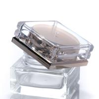 Botella de vidrio congelado vacía a medida con tapa de oro rosa 5ml-50ml Contenedores de loción cosmética para rostro de lujo