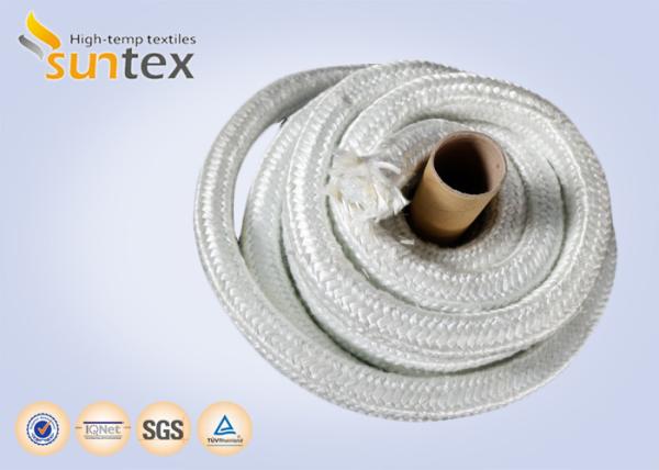corda resistente ao calor da fibra de vidro 550C para selos de porta Gasketing do forno