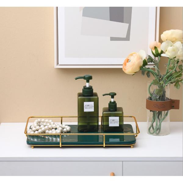 Nordic 1.0kg 35.7cm Length Rectangle Jewelry Tray For Bathroom