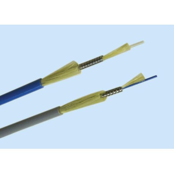 Indoor / Outdoor Anti Rat Bite Armored Fiber Optical Cable