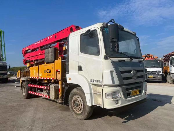 125 mm tuyau de livraison rouge camion de pompage de béton d'occasion avec des performances fiables