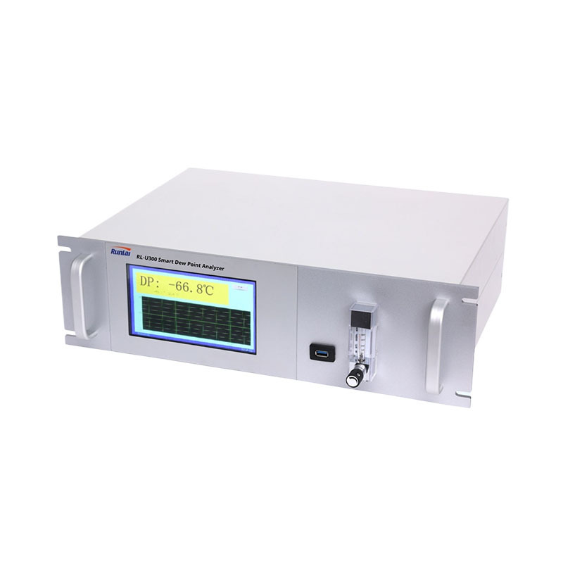 Metal Construction Gas Dew Point Meter Industrial Detector Trace Water Analyzer