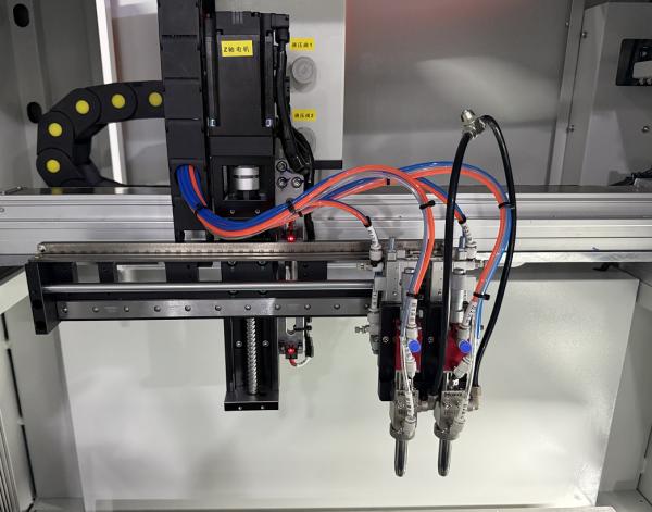 High Speed Dual Valve Selective Conformal Coating Machine With X Y Max Speed 800mm/s