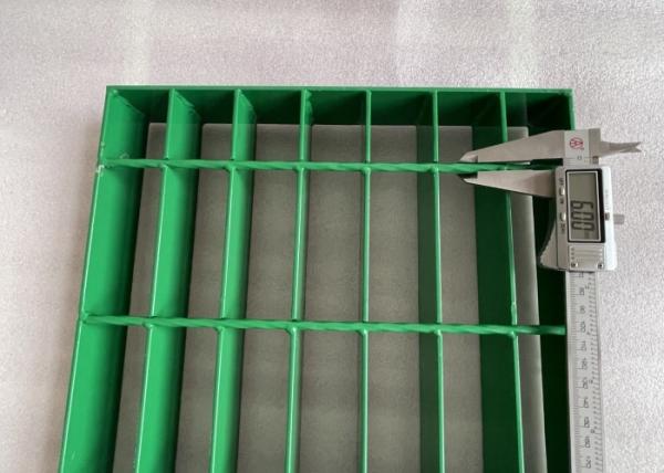 100mm Green Steel Grating for Fence and Wall Safety
