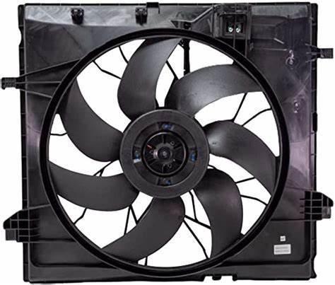 600W ventilador de radiador de resfriamento para Mercedes Benz W166 W292 ML GLS GLE OE 0999062400 0999062500