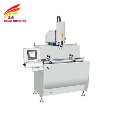 Single Head 3 Axis Cnc Upvc Window And Door Machine Profiling Water Slot