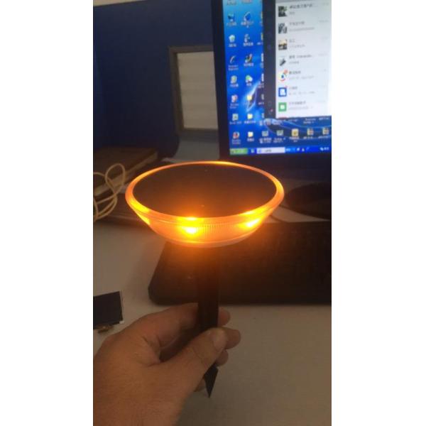Solar floor Lights, 8 LED Outdoor Solar Disk Lights, Waterproof In-Ground Lights, Solar Garden Lights, Landscape Lights
