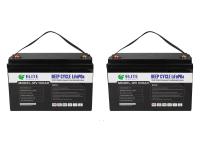 Affichage à LED 12V portatif 100Ah Marine Lithium Batteries For Boats