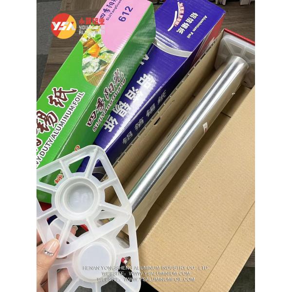 Aluminum Foil Rolls 1235 3003 5052 8006 8011 Aluminum Foil Roller Food Grade