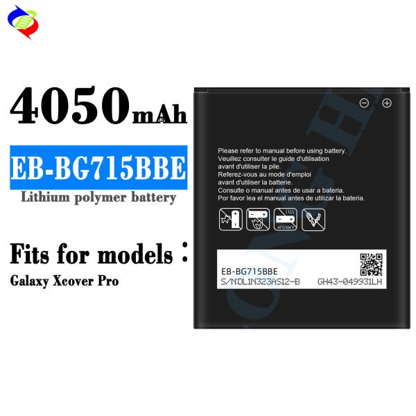 Mobile Phone Secondary Li-ion Battery EB-BG715BBE for SAM Galaxy Xcover Pro SM-G715 4050mAh 3.85V