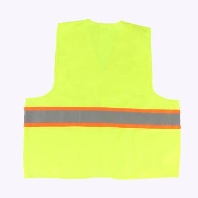 Multiple Pockets Reflective Safety Vests Breathable And Mesh