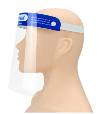 Double Side Full Face Clear Face Shield , OEM Safety Dental Visor Face Shield