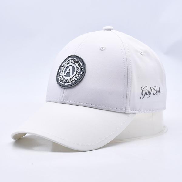 Outdoor Custom Reflective Logo Quick-Dry Waterproof Sports Caps Lighting 6 Panel Golf Hat for Men