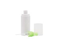 Cilindro branco fino do animal de estimação 100ml da névoa da garrafa cosmética plástica do pulverizador