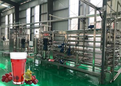 Large Capacity Fruit Juice Processing Machines 2.2KW Power Field Installation