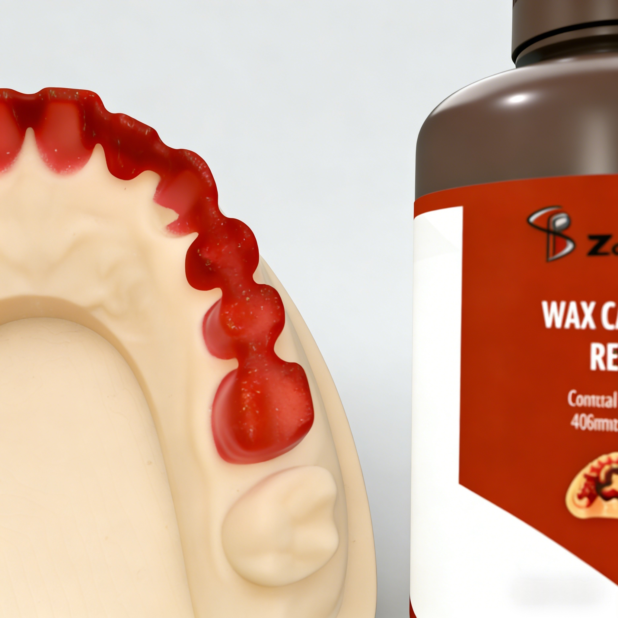 Dental Wax Casting Resin Offering 60s Curing Time and Sintering Temperature 700-900C Perfect for Jewellery Manufacturing